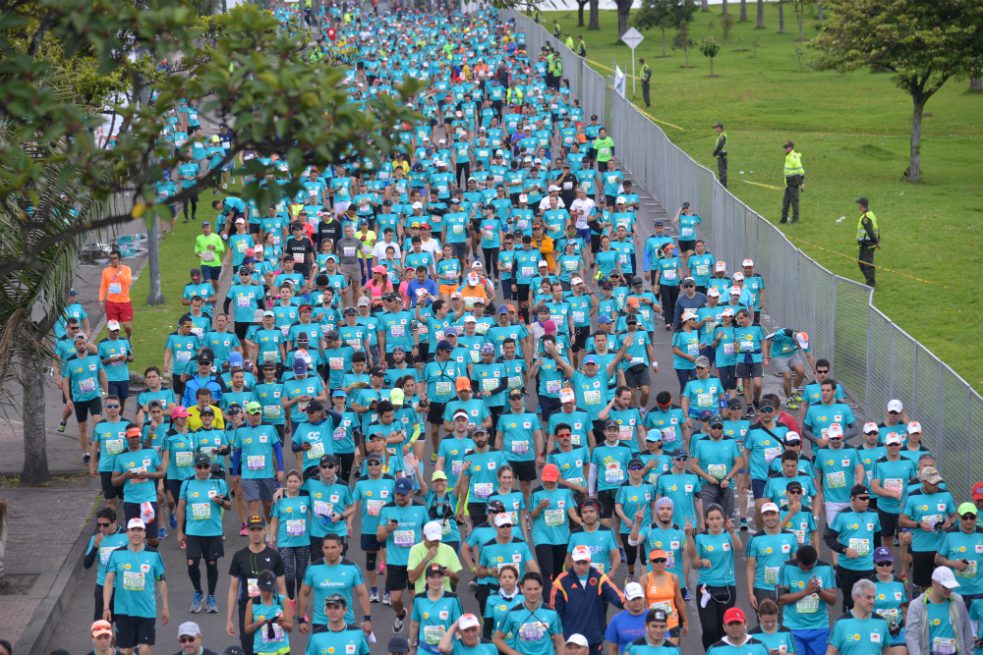 Cierres viales por Media Maratón en Bogotá