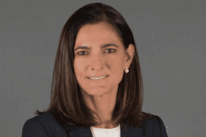 Ángela María Orozco, ministra de Transporte en el gobierno de Duque