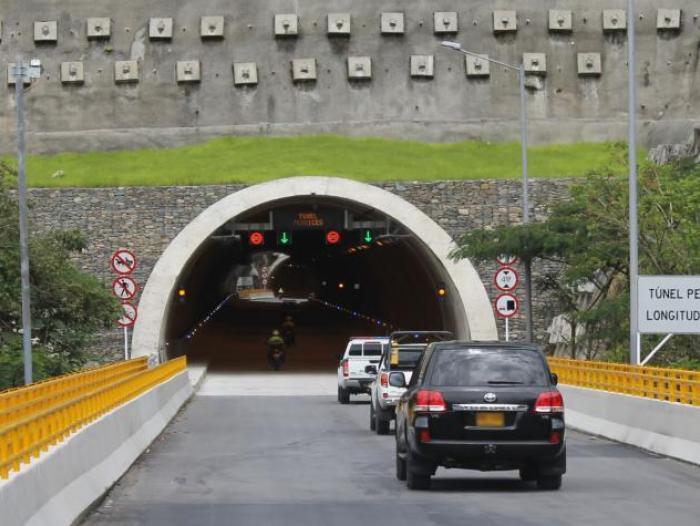 Cierres en túneles de la vía Bogotá-Villavicencio Coviandes anuncia