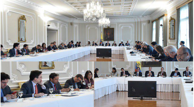 Ley de Financiamiento: Presidente Duque y Consejo Gremial