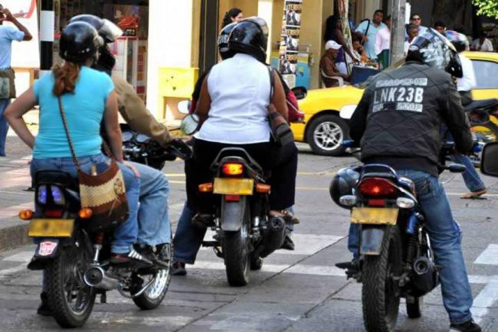 ANSV advierte que la motocicleta no está habilitada para ser usada como vehículo de transporte público