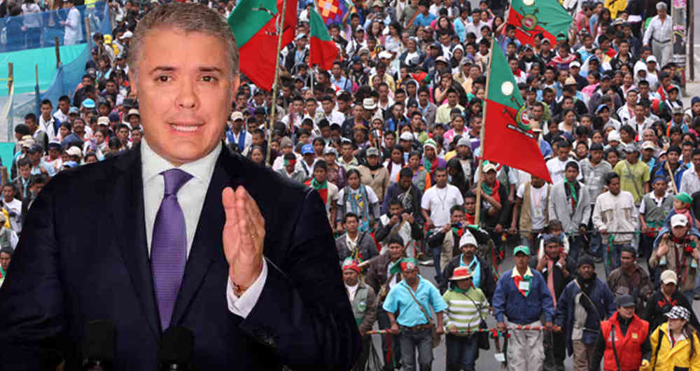 Duque se mantiene: no irá al Cauca hasta que se levanten vías de hecho