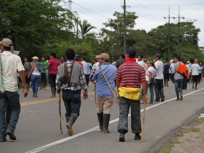 Indígenas rompen diálogo con el Gobierno: paro inicia su cuarta semana