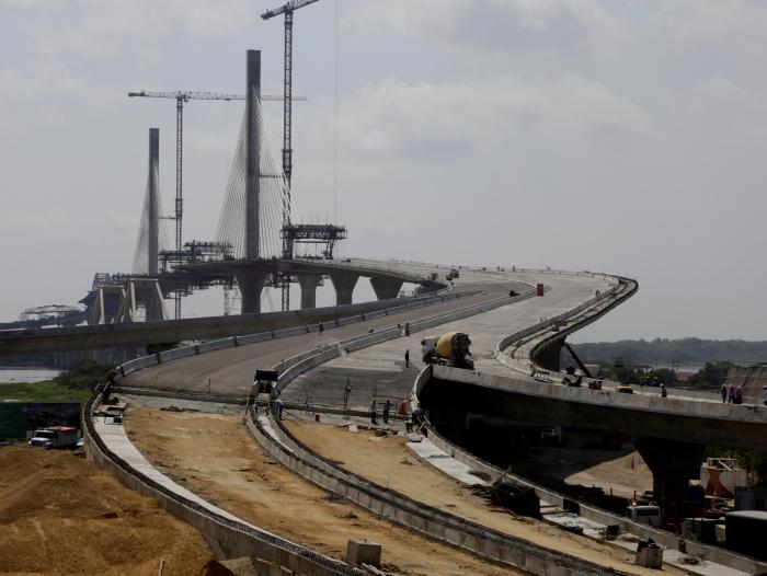 Colombia inaugurará el puente más ancho de América Latina en diciembre