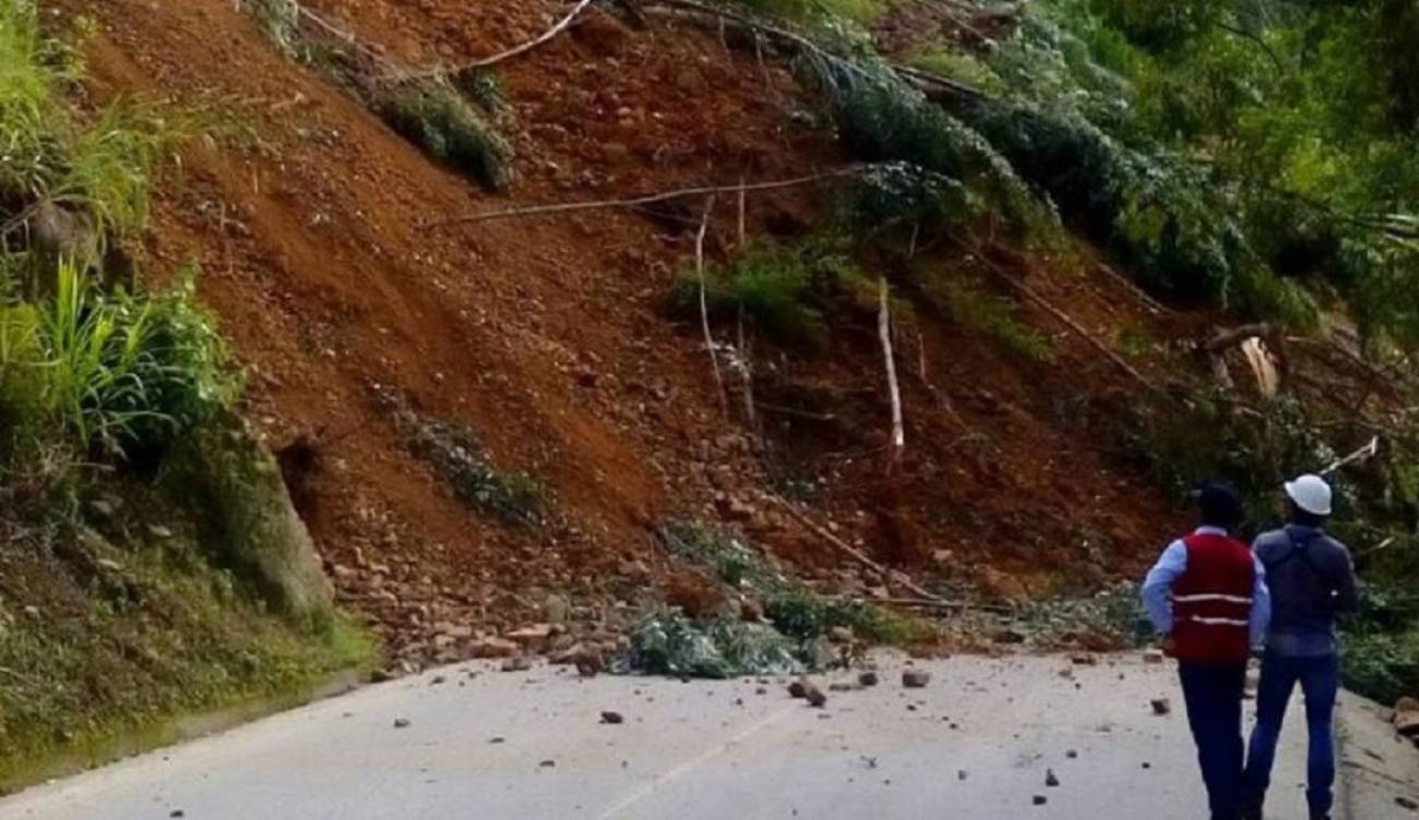 Problemas en la movilidad se registran en 5 regiones del país debido al invierno