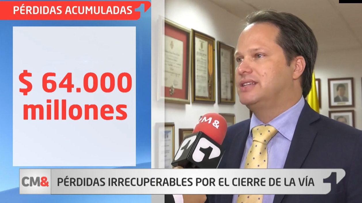 Pérdidas millonarias para el transporte cierre de Vía al Llano