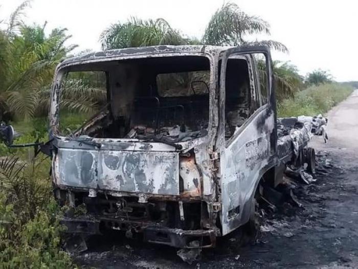 Este año han incinerado 15 vehículos en actos terroristas