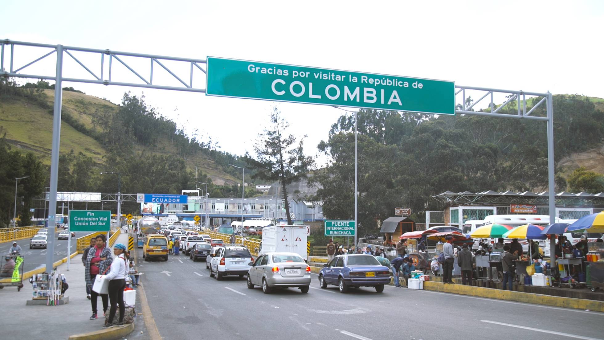 Cierre de frontera entre Colombia y Ecuador causa pérdidas millonarias