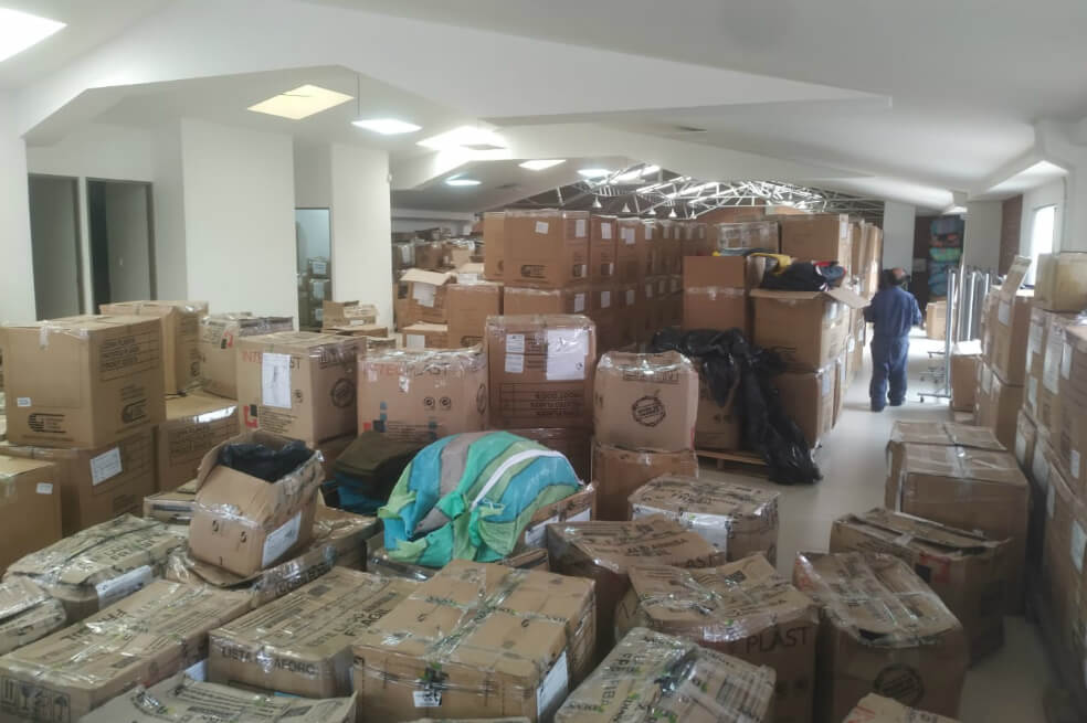 Dian incauta telas y confecciones de contrabando avaluadas en más de $9.000 millones