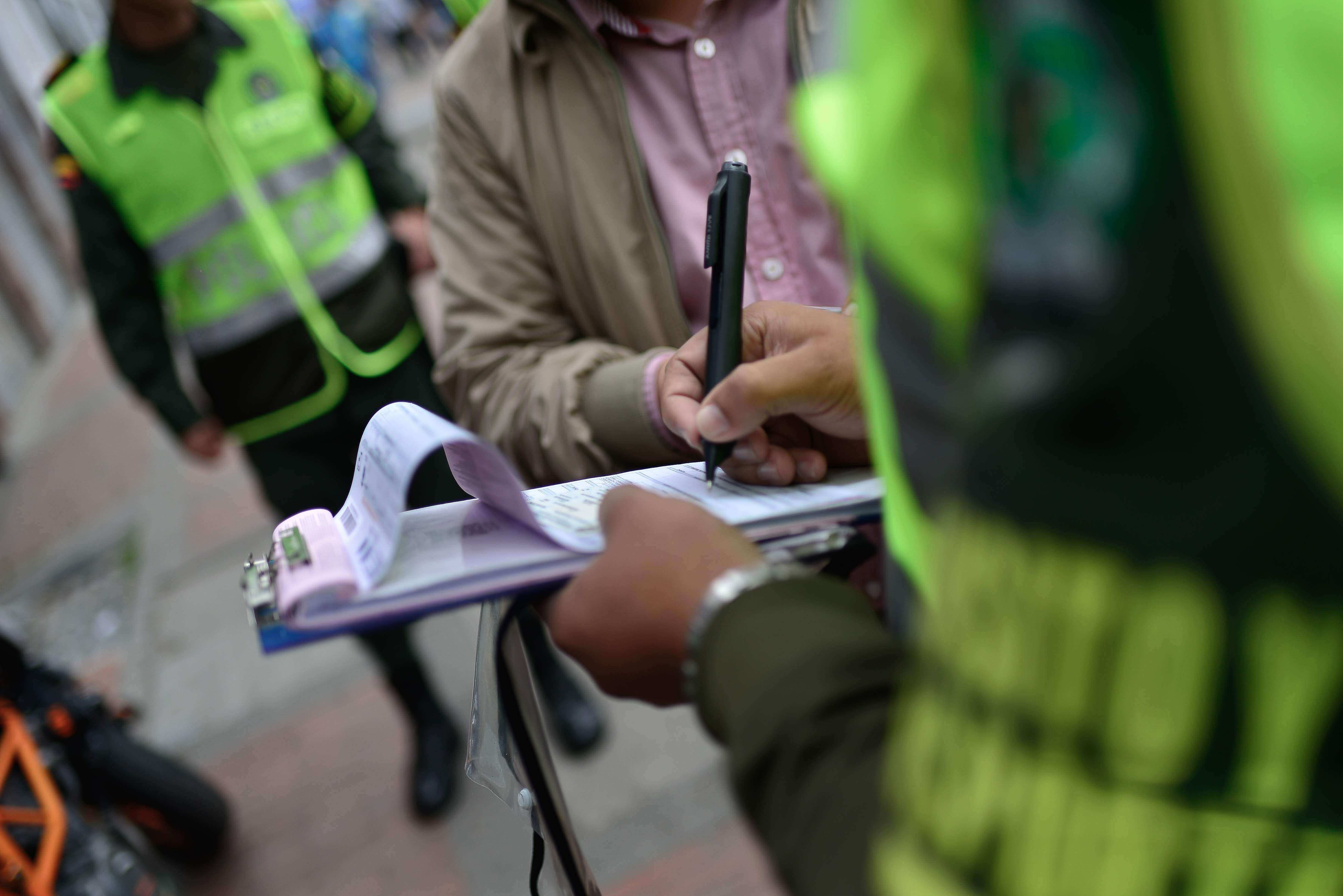 Personería denuncia fallas en el reporte de comparendos en Bogotá