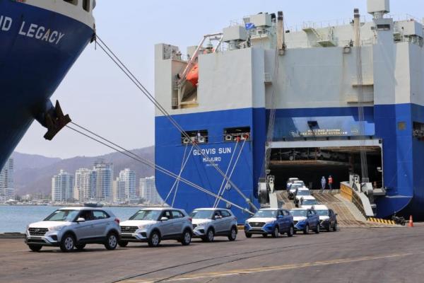 El puerto de Santa Marta lidera el transbordo de vehículos en Colombia