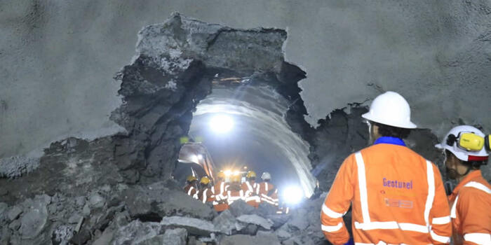 Túnel de La Sorda, en Santander, finaliza proceso de excavación