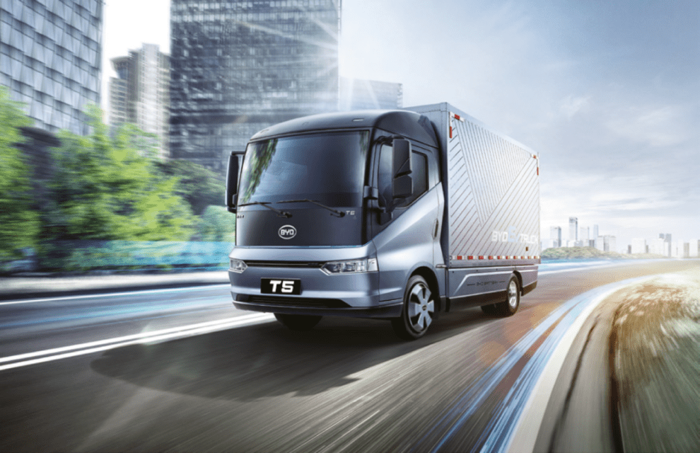 BYD revoluciona el transporte de carga