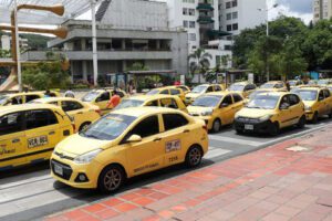 Taxistas de Cali