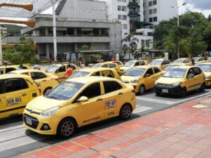 Taxistas de Cali