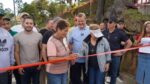 Rionegro estrena 5,8 kilómetros de vías pavimentadas en sus veredas. La Alcaldía inaugura las obra